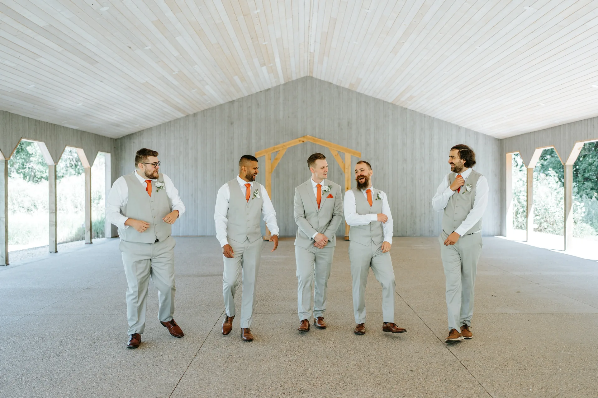Brandon and Selena — getting ready at Ashgrove Acres Manitoba — Ngo Photography
