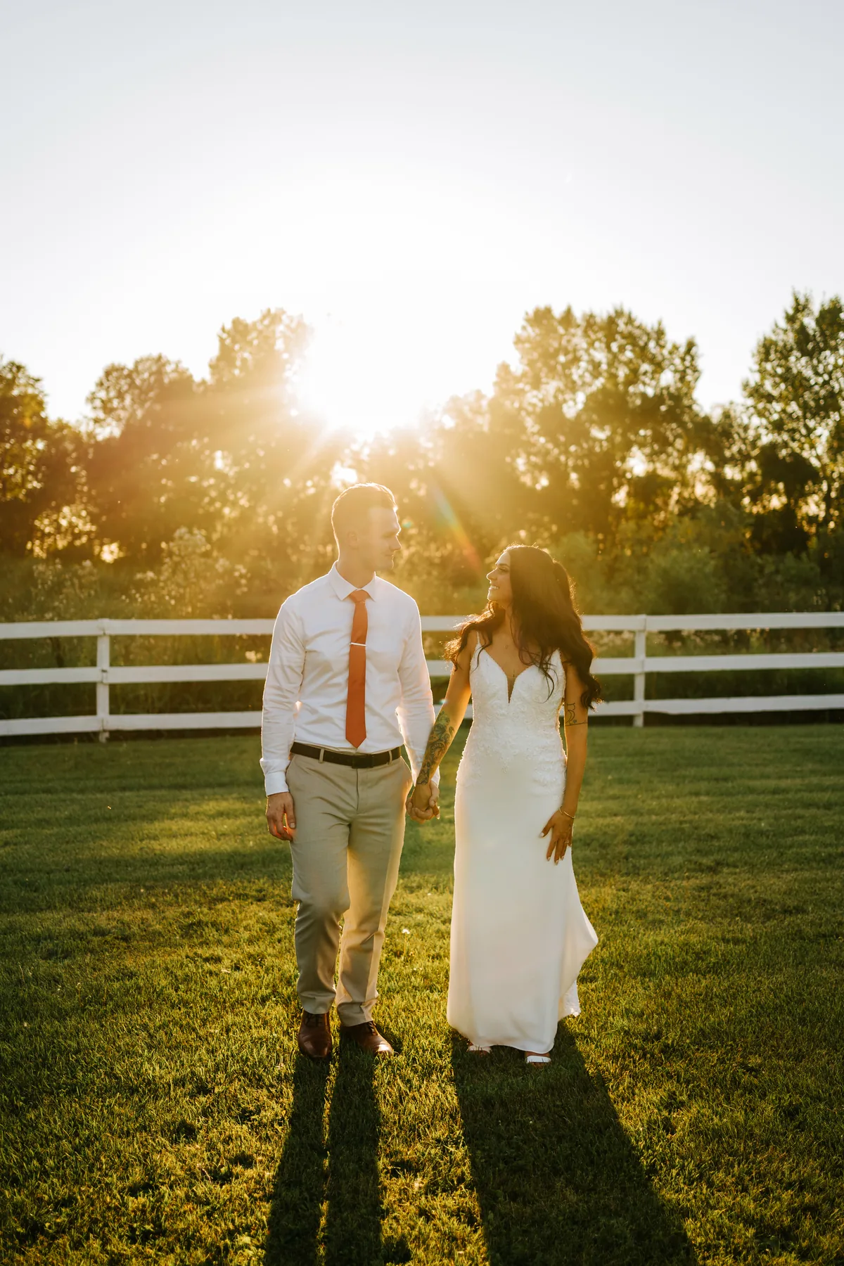 Brandon and Selena — night portraits at Ashgrove Acres Manitoba — Ngo Photography