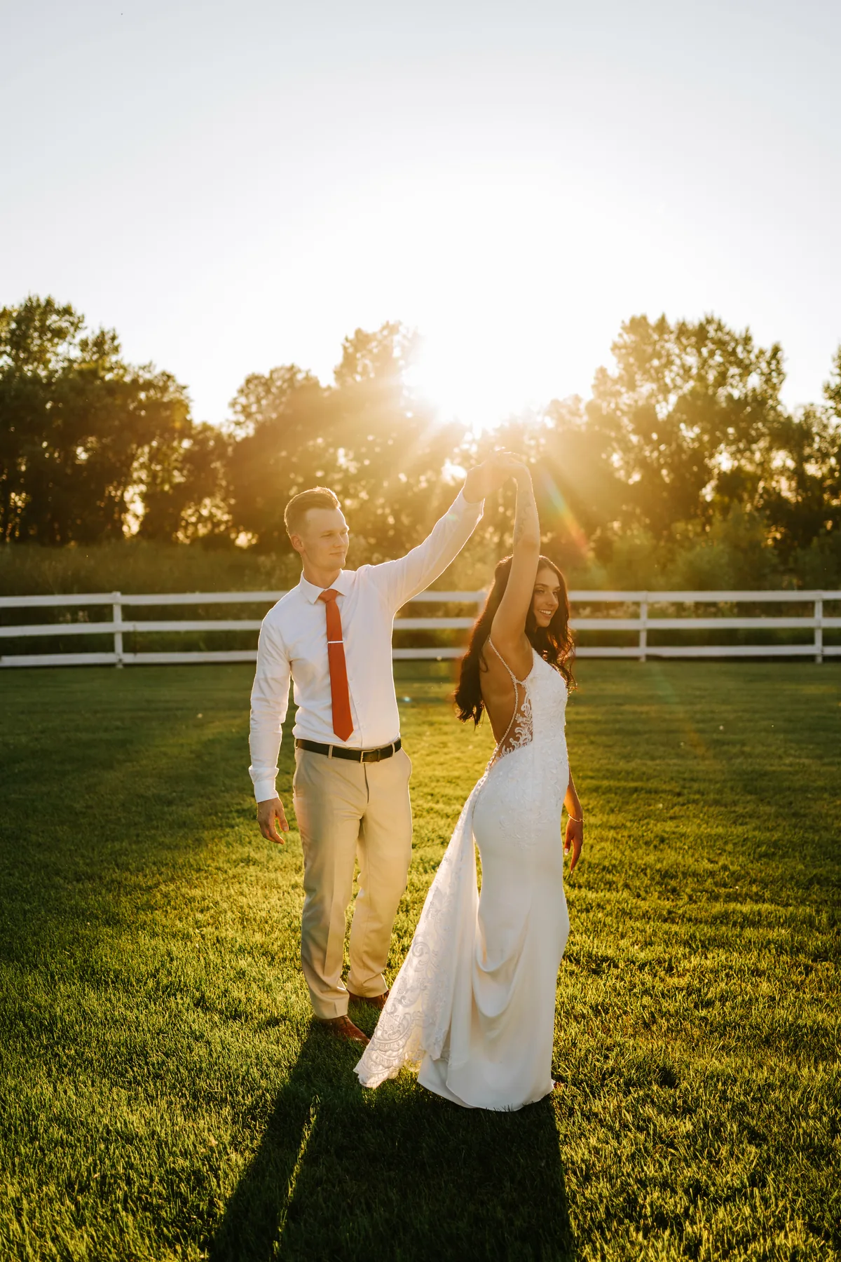 Brandon and Selena — night portraits at Ashgrove Acres Manitoba — Ngo Photography