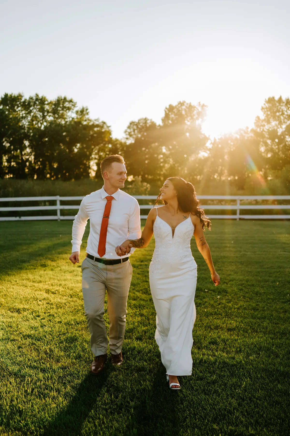 Brandon and Selena — night portraits at Ashgrove Acres Manitoba — Ngo Photography