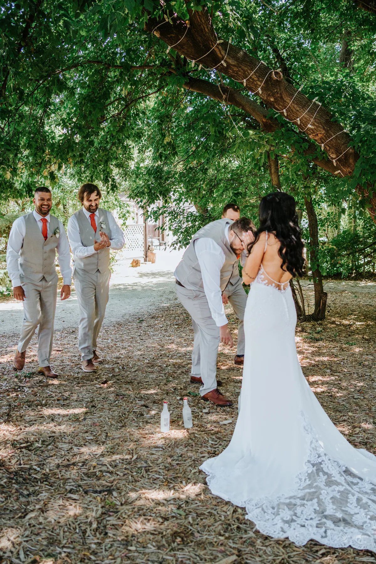 Brandon and Selena — golden hour portraits at Ashgrove Acres Manitoba — Ngo Photography