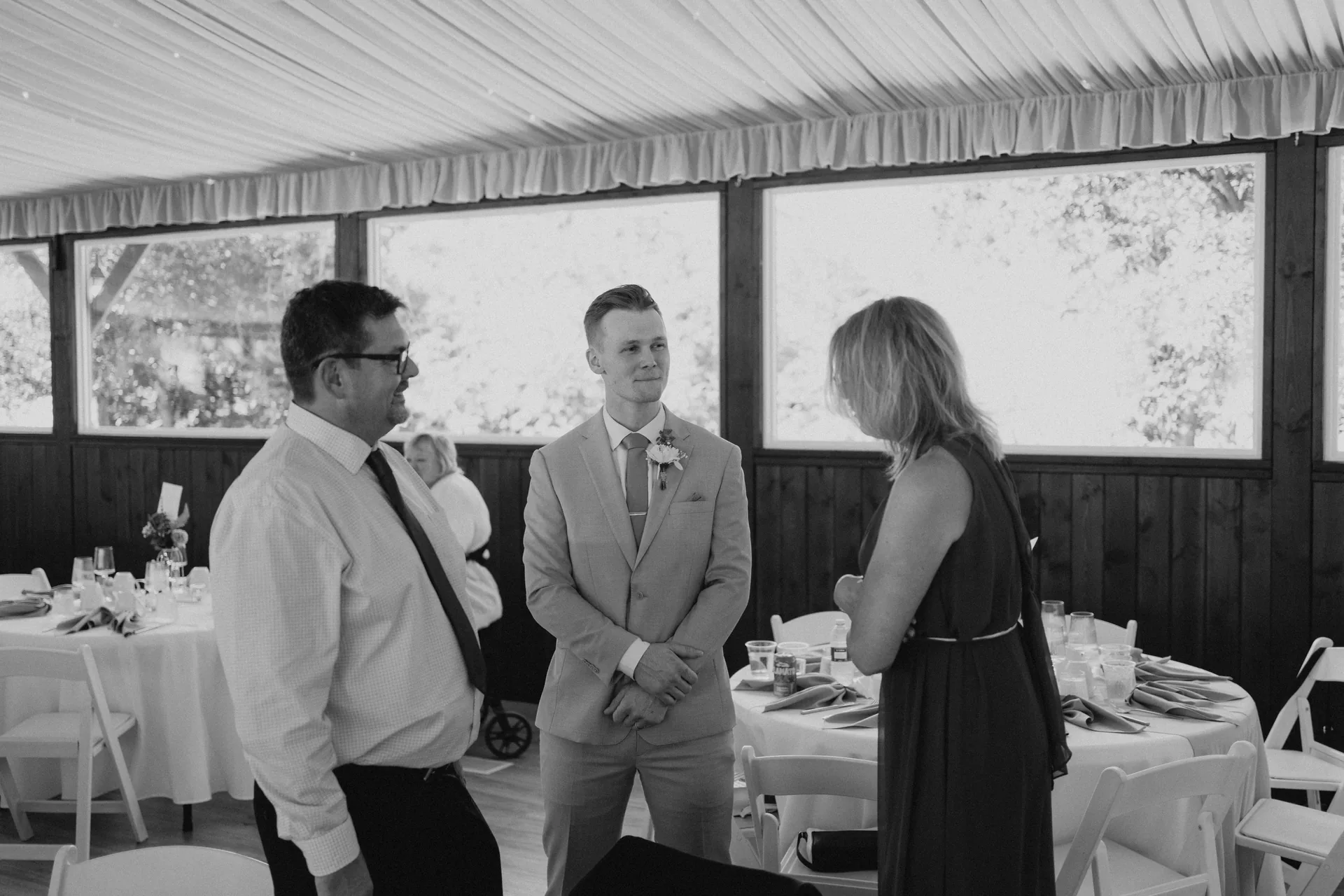 Brandon and Selena — reception at Ashgrove Acres Manitoba — Ngo Photography