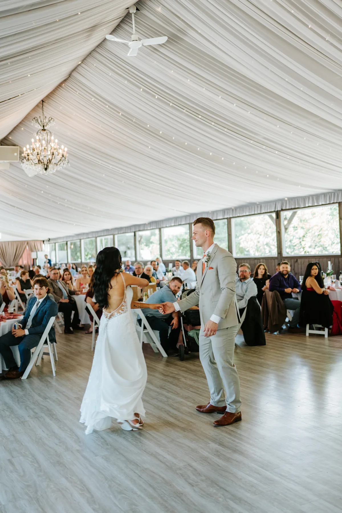 Brandon and Selena — reception at Ashgrove Acres Manitoba — Ngo Photography