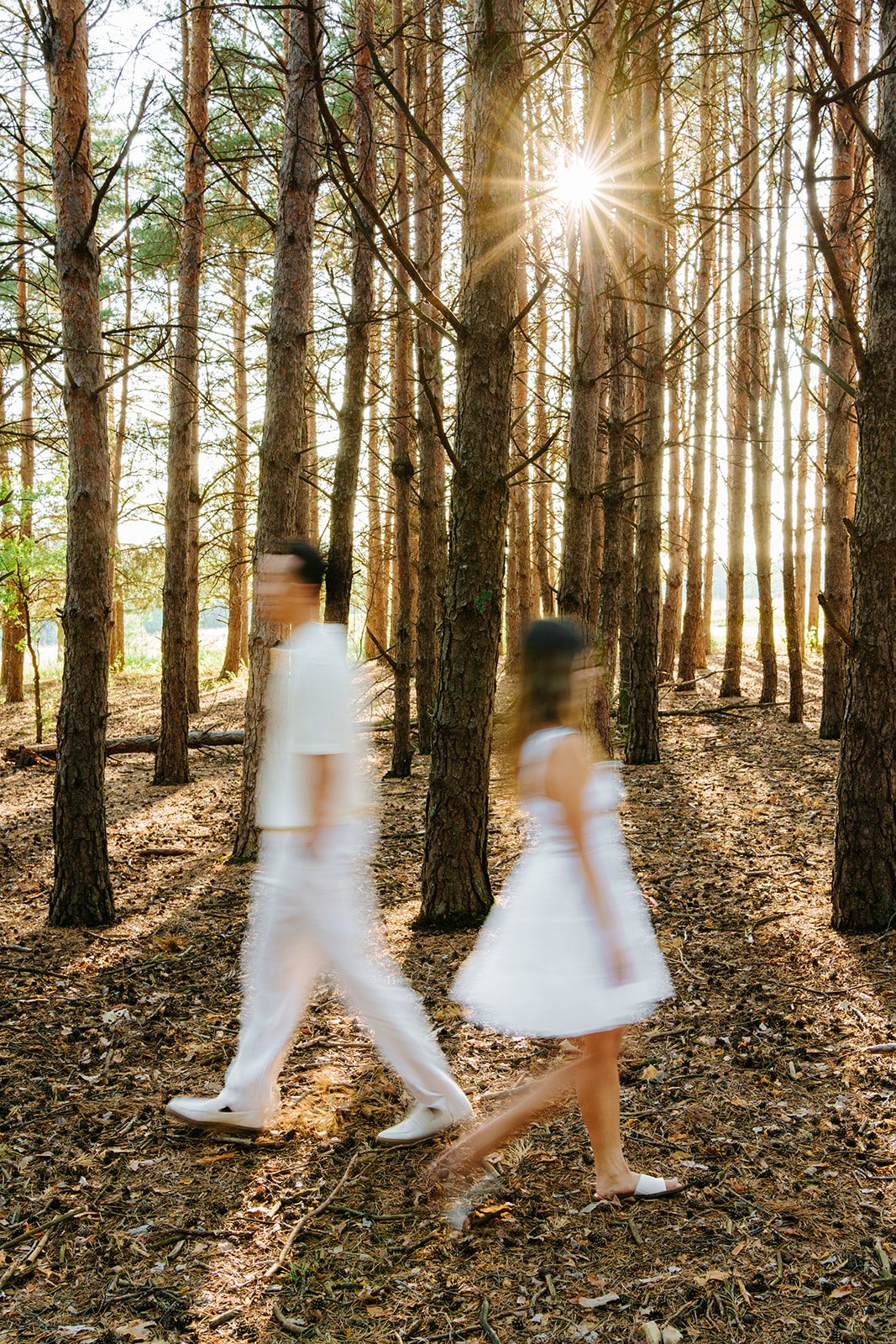 Romantic engagement session Manitoba — fine art wedding photographer Ngo Photography