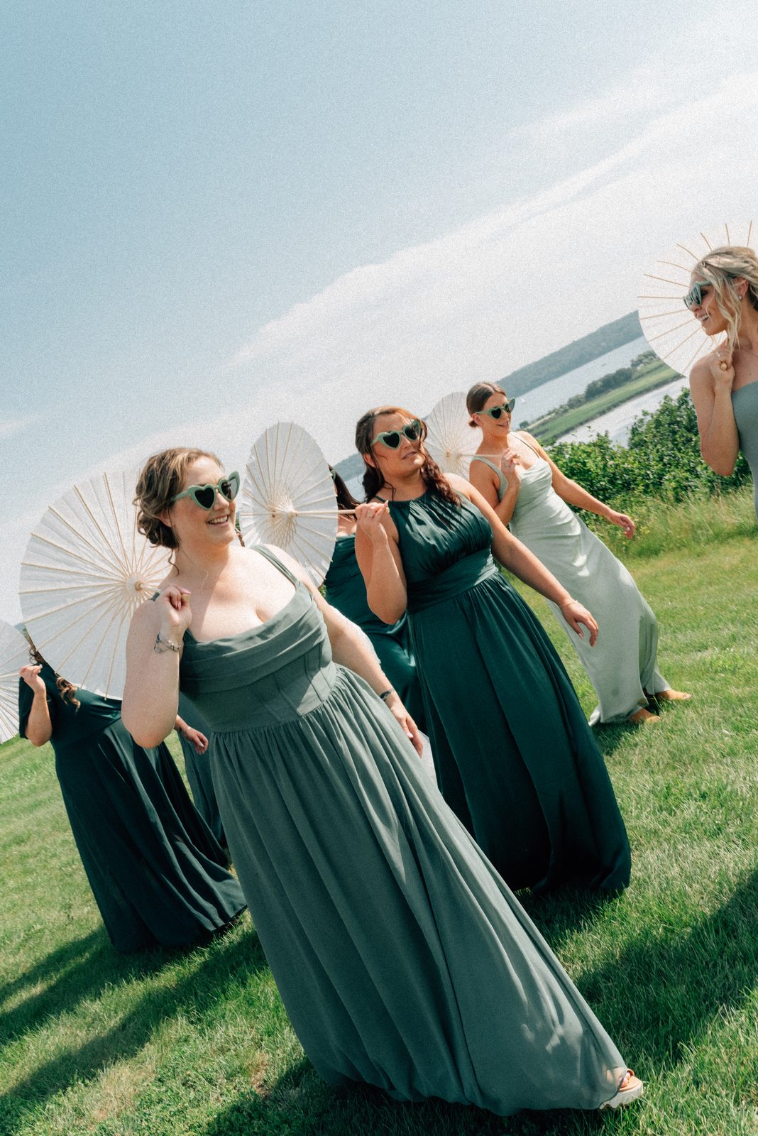 Film wedding portrait at Pelican Yacht Club — Ninette, Manitoba