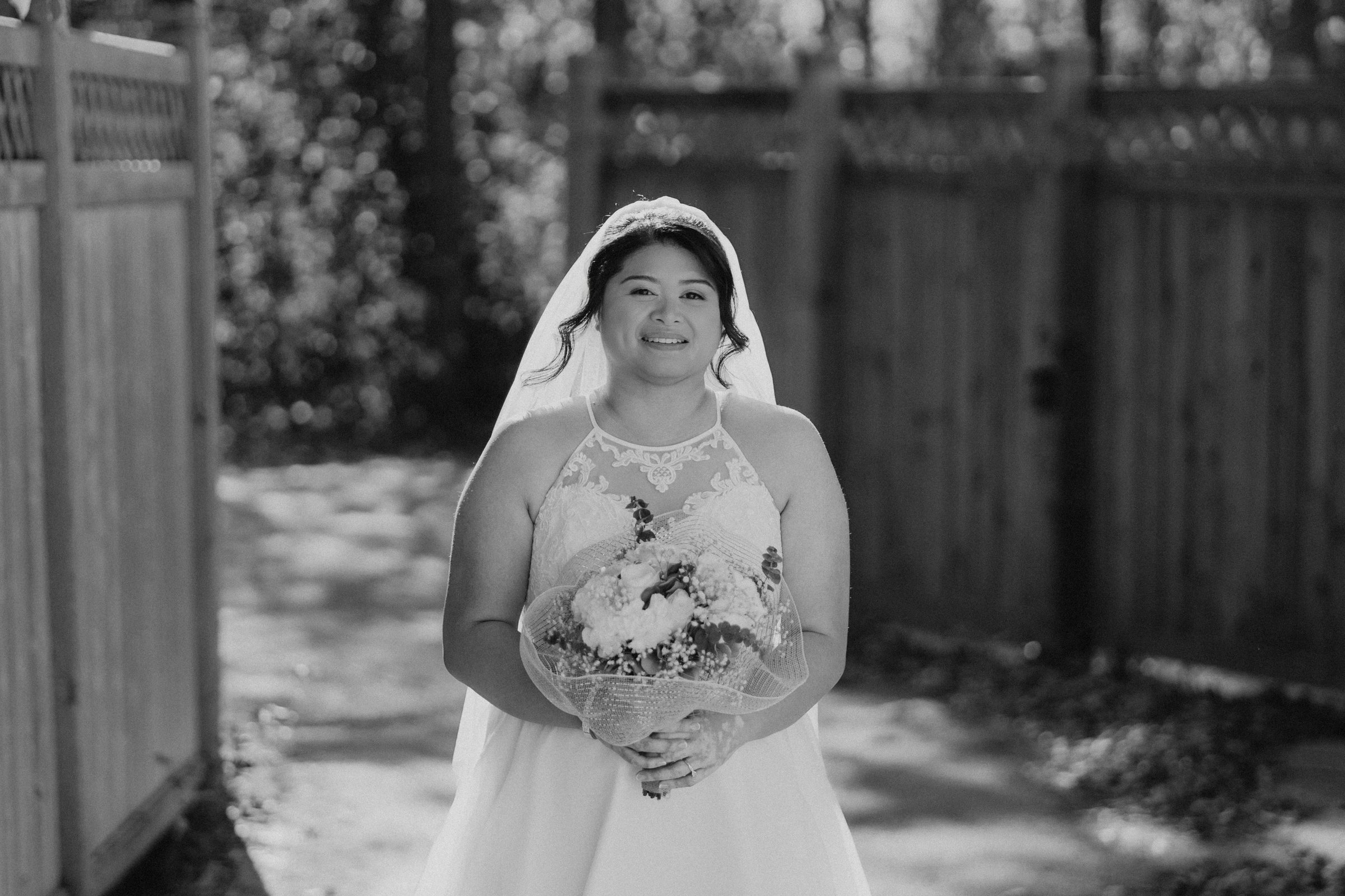 Marieanne walks down the aisle at Bel Acres outdoor ceremony — October 2025 wedding by Ngo Photography Winnipeg