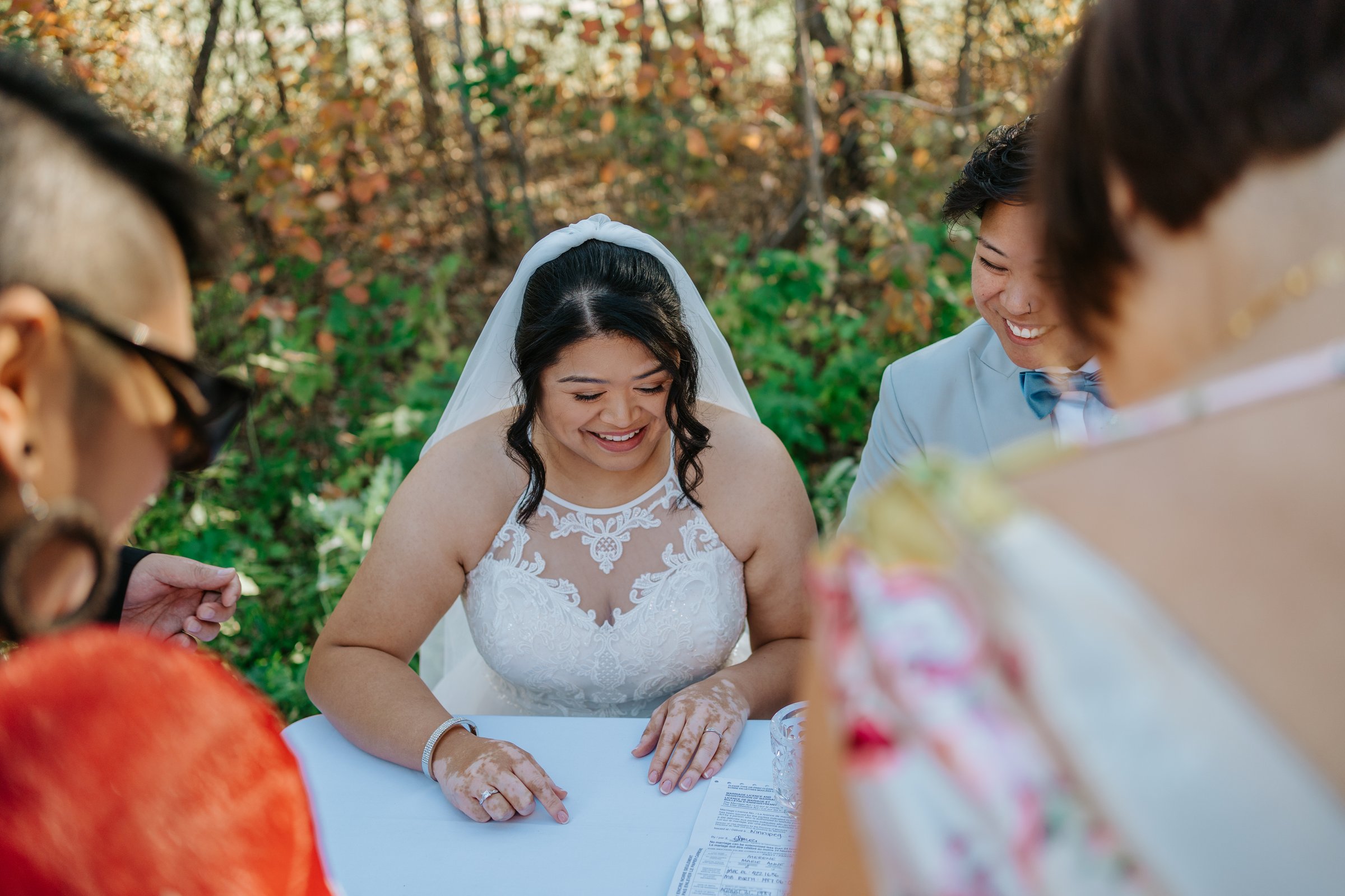 Cocktail hour at Bel Acres Golf and Country Club after the ceremony — Gin and Marieanne wedding photography by Chris Ngo
