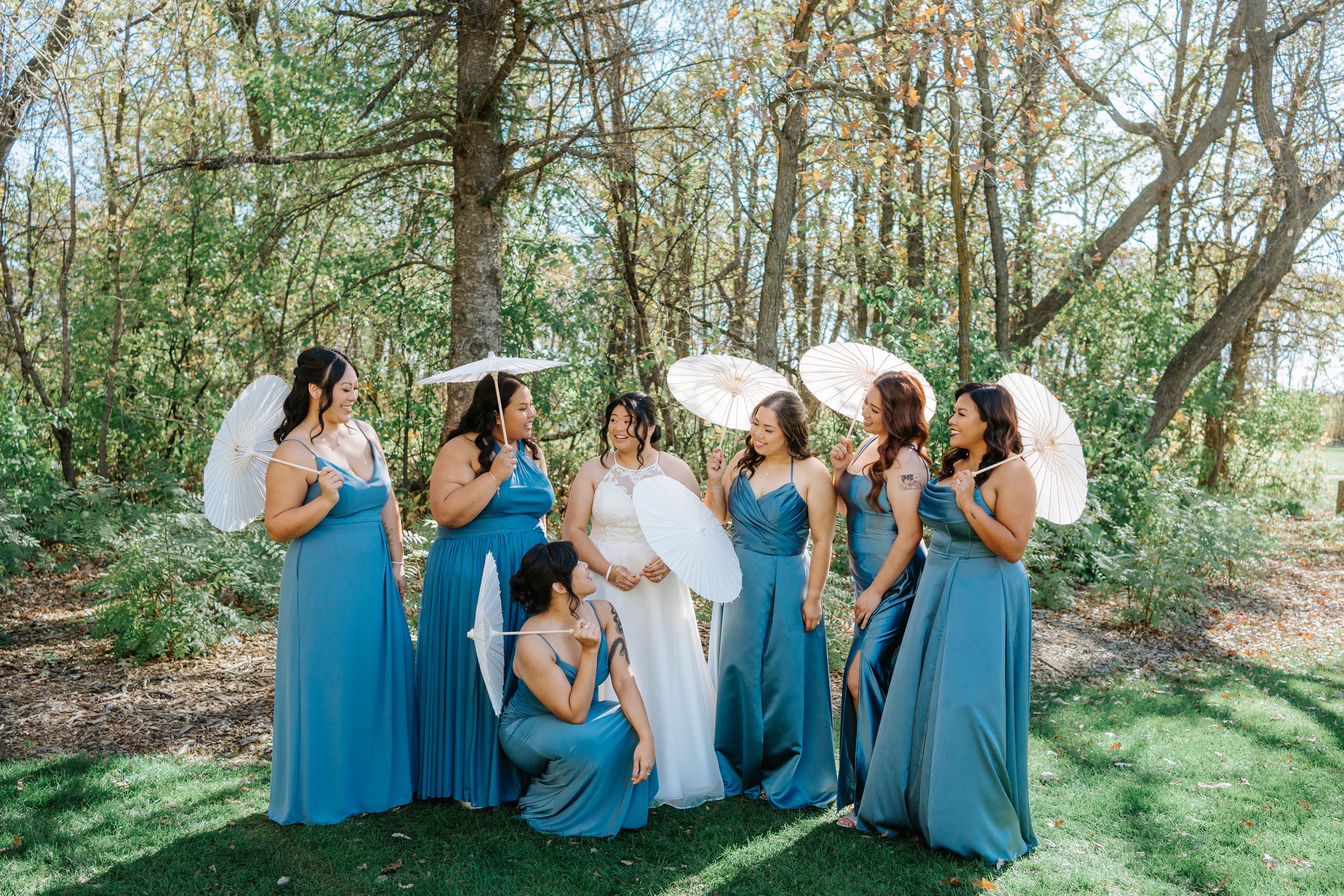 Family formals at Bel Acres — fall wedding photography by Ngo Photography, Rosser Manitoba