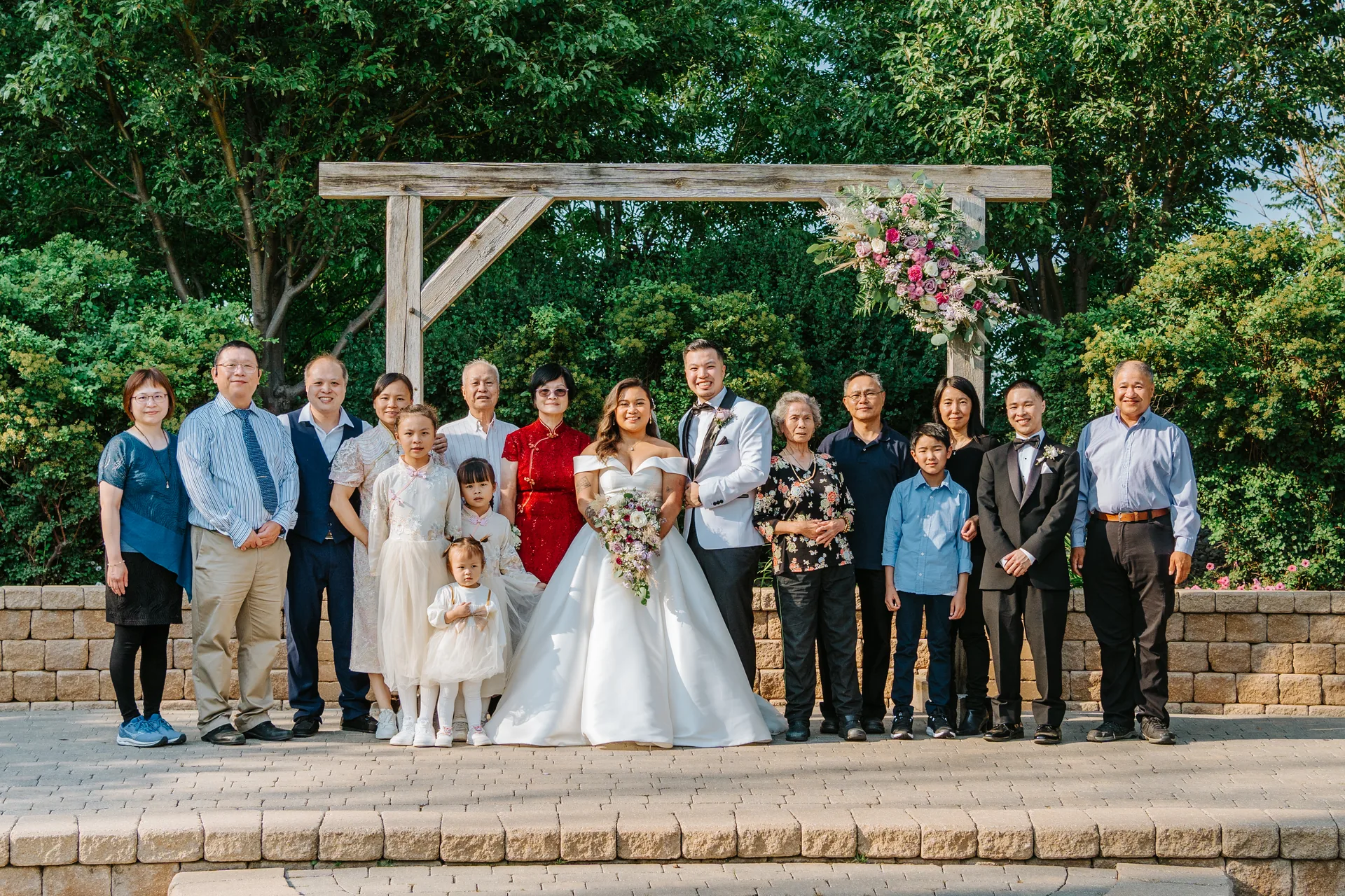 Barn-style reception venue at Bridges Golf Course, Winnipeg, Manitoba