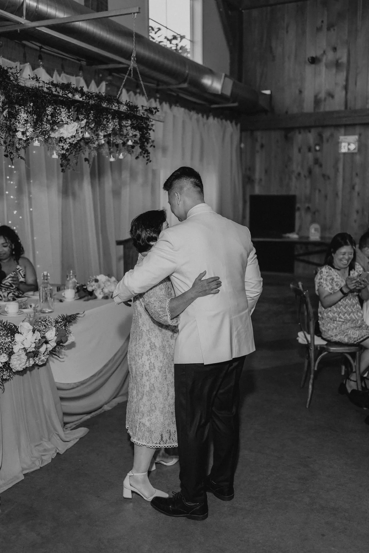 Jay and her father during the father-daughter dance at Hawthorne Estates reception, Manitoba