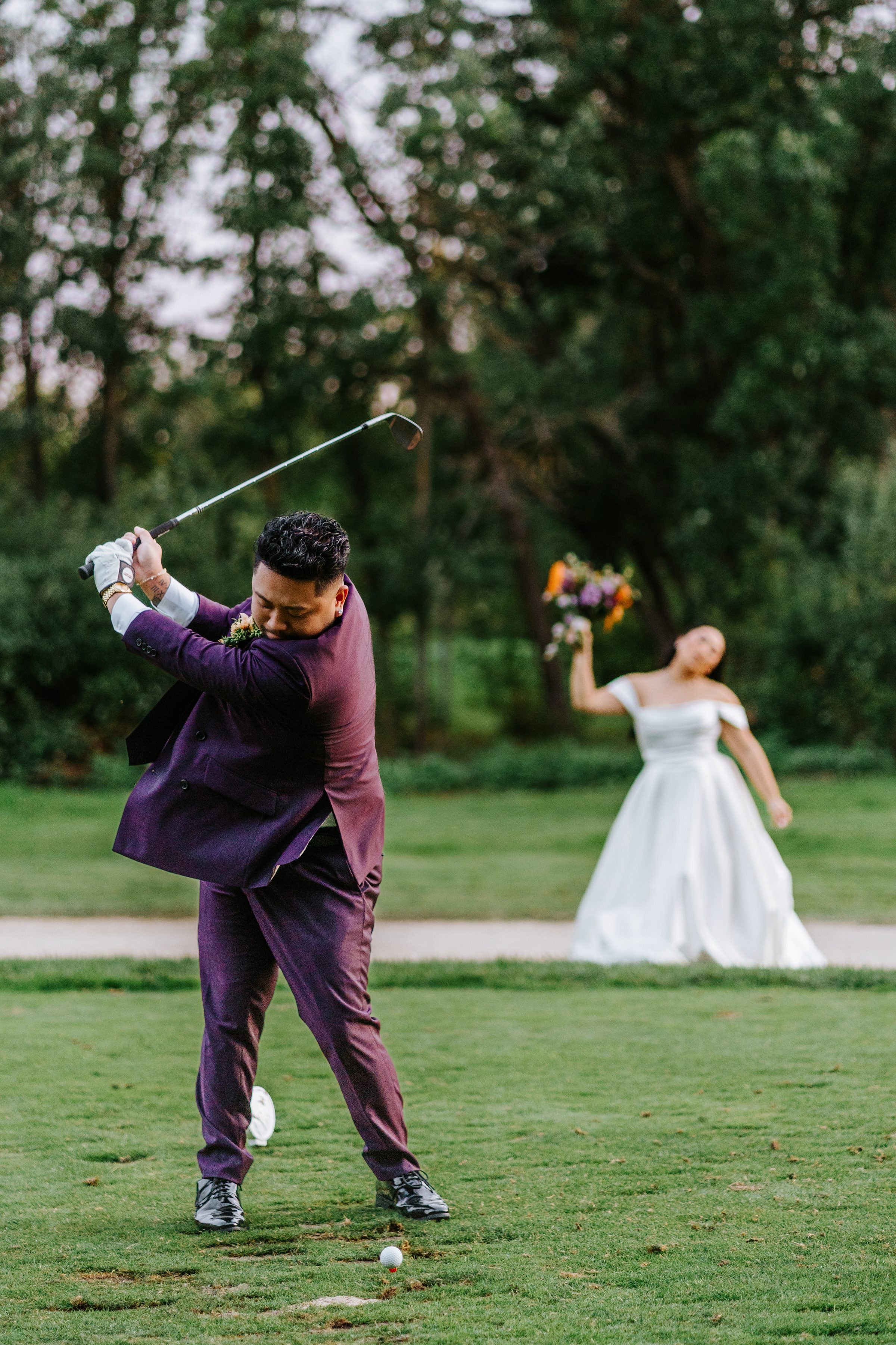 Ayanna and Paul wedding at Breezy Bend Country Club Winnipeg