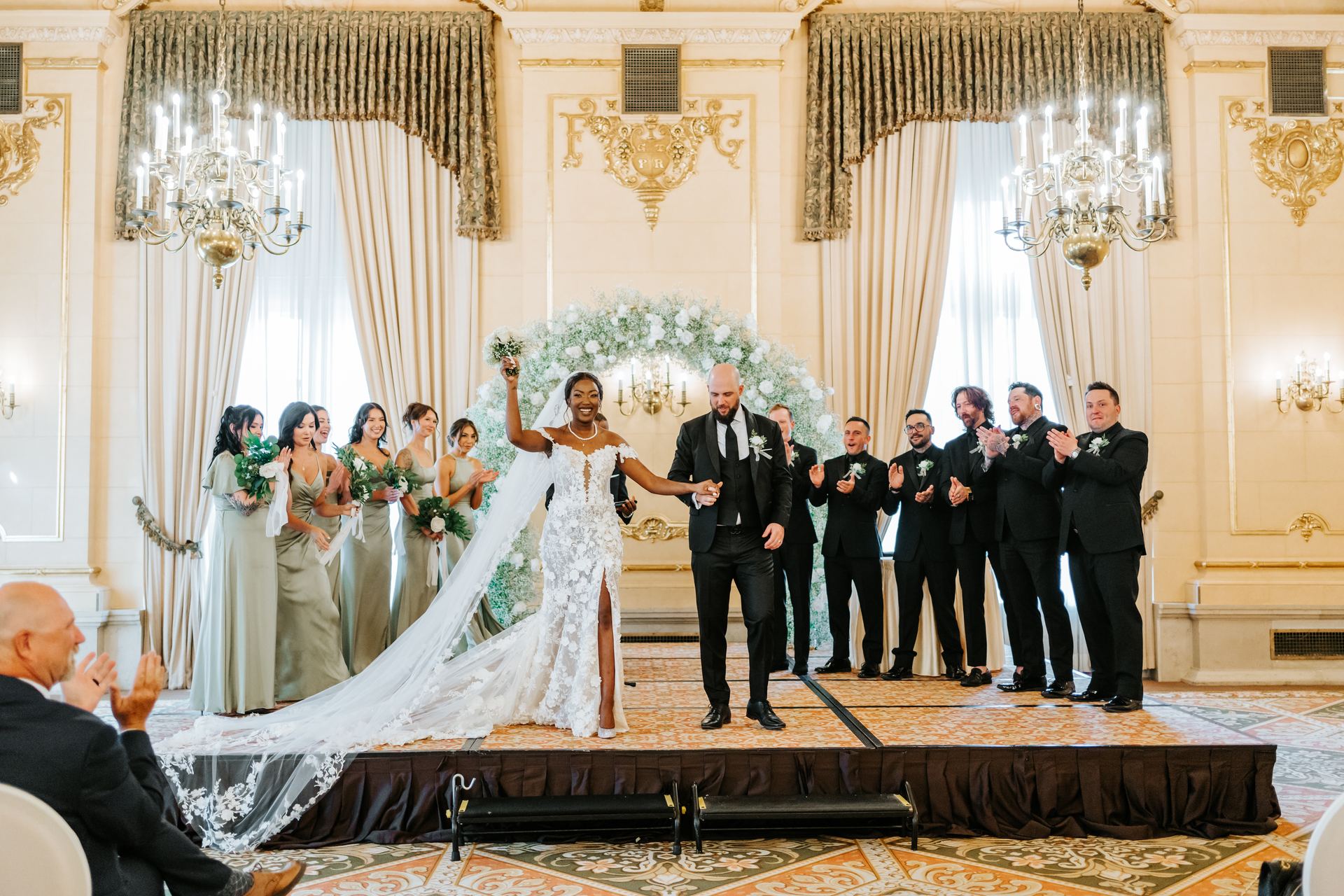 Stephanie and Brock wedding at the Fort Garry Hotel, Winnipeg — Ngo Photography