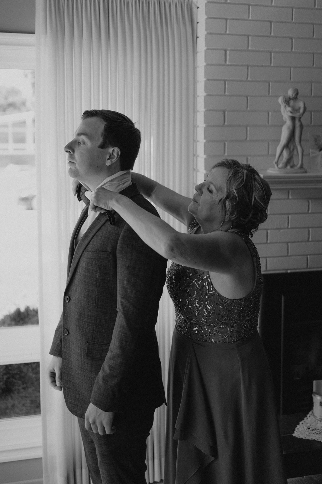 Wedding florals and getting-ready details at Stephanie's home — Caboto Centre wedding photography by Chris Ngo