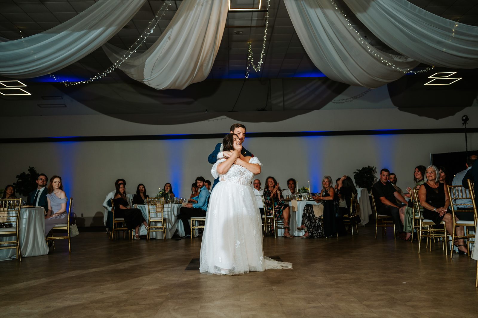 Family formal portraits at the Caboto Centre Winnipeg — Stephanie and Drew's wedding by Chris Ngo
