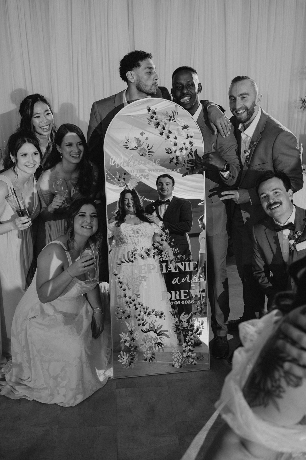 Reception moments in the Caboto Centre Mauro Hall — Stephanie and Drew, Winnipeg wedding by Chris Ngo
