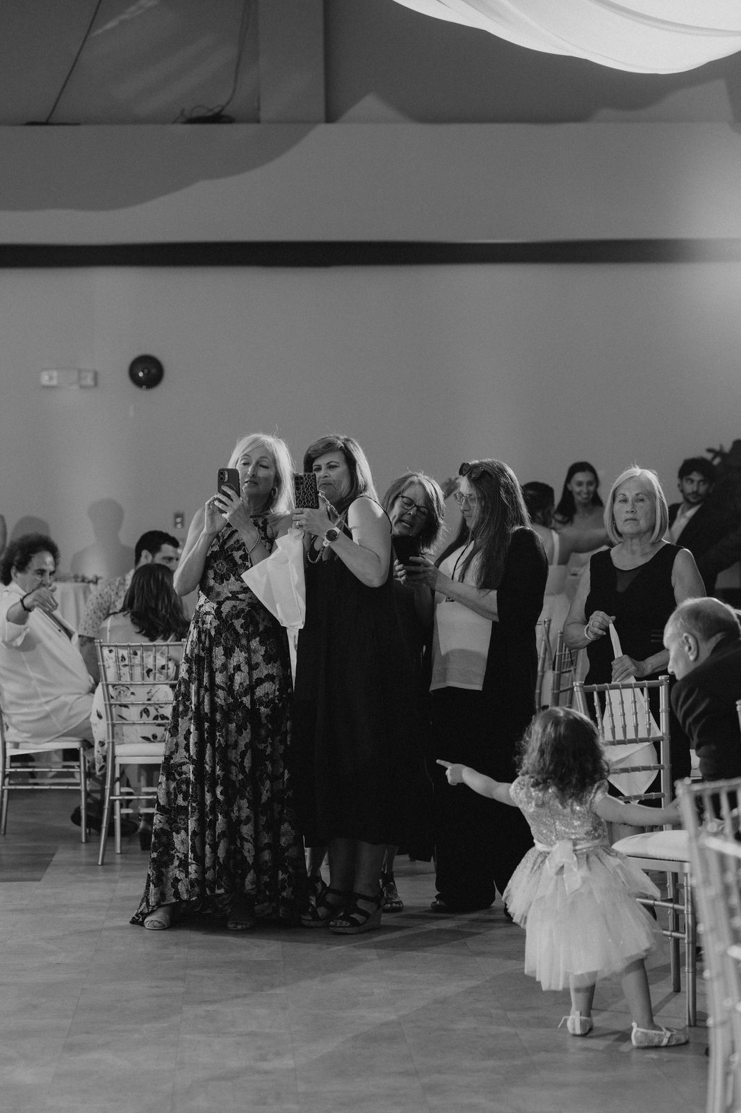 Reception celebration at the Caboto Centre Mauro Hall — Stephanie and Drew, June 2026, by Chris Ngo