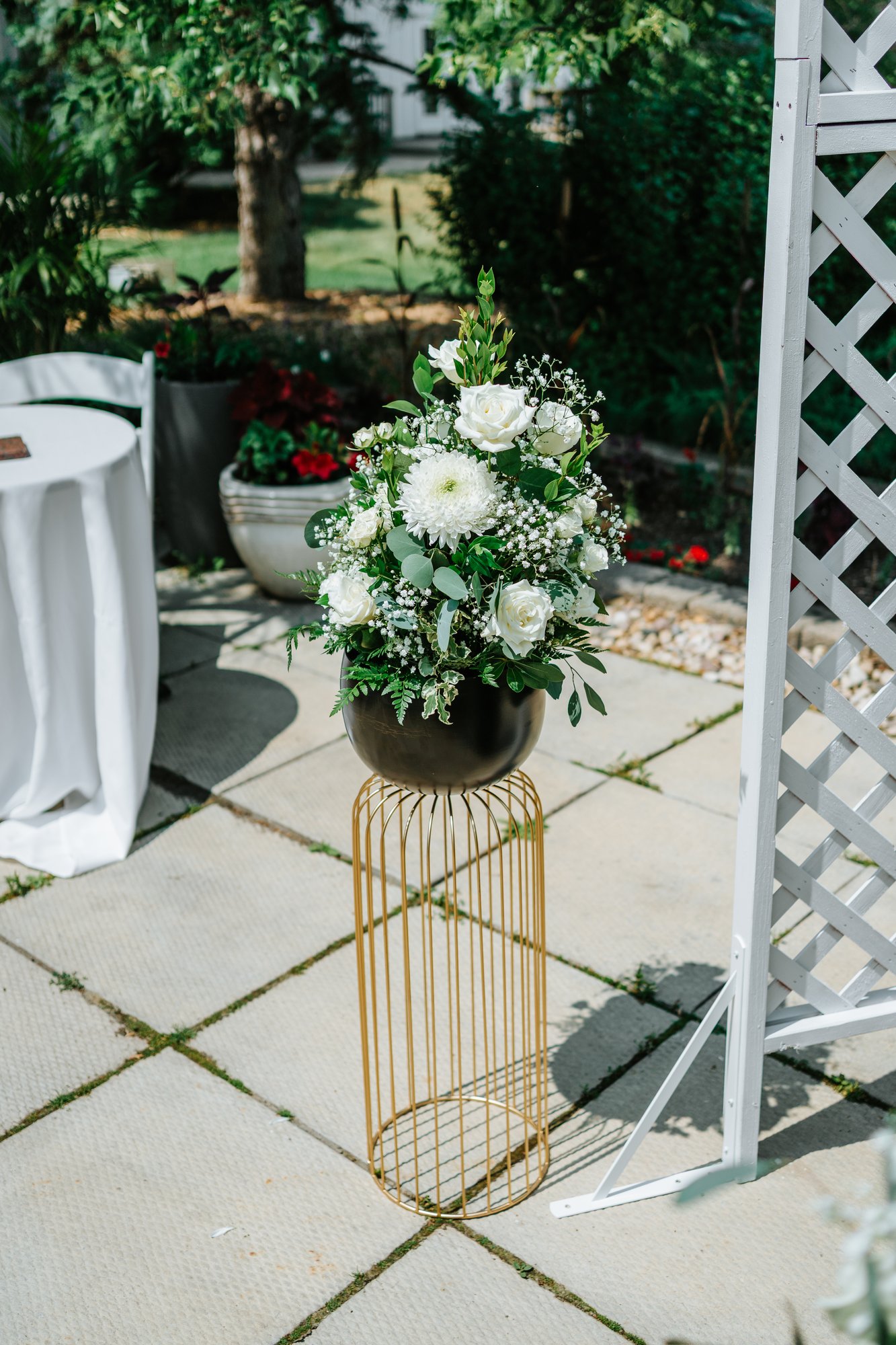 Wedding ceremony detail at The Gates on Roblin — photography by Chris Ngo Winnipeg